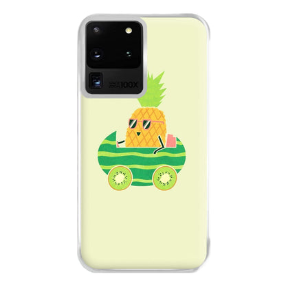 Summer Drive Pineapple Phone Case