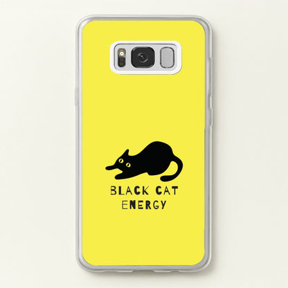 Black Cat Energy Galaxy S8 Plus Case