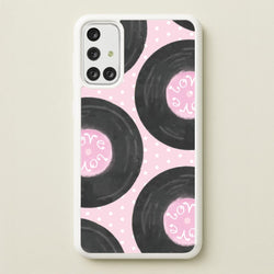 Thrifted Vinyl Polka Pattern Galaxy A71 Case
