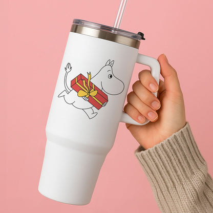 Red Present Moom Tumbler