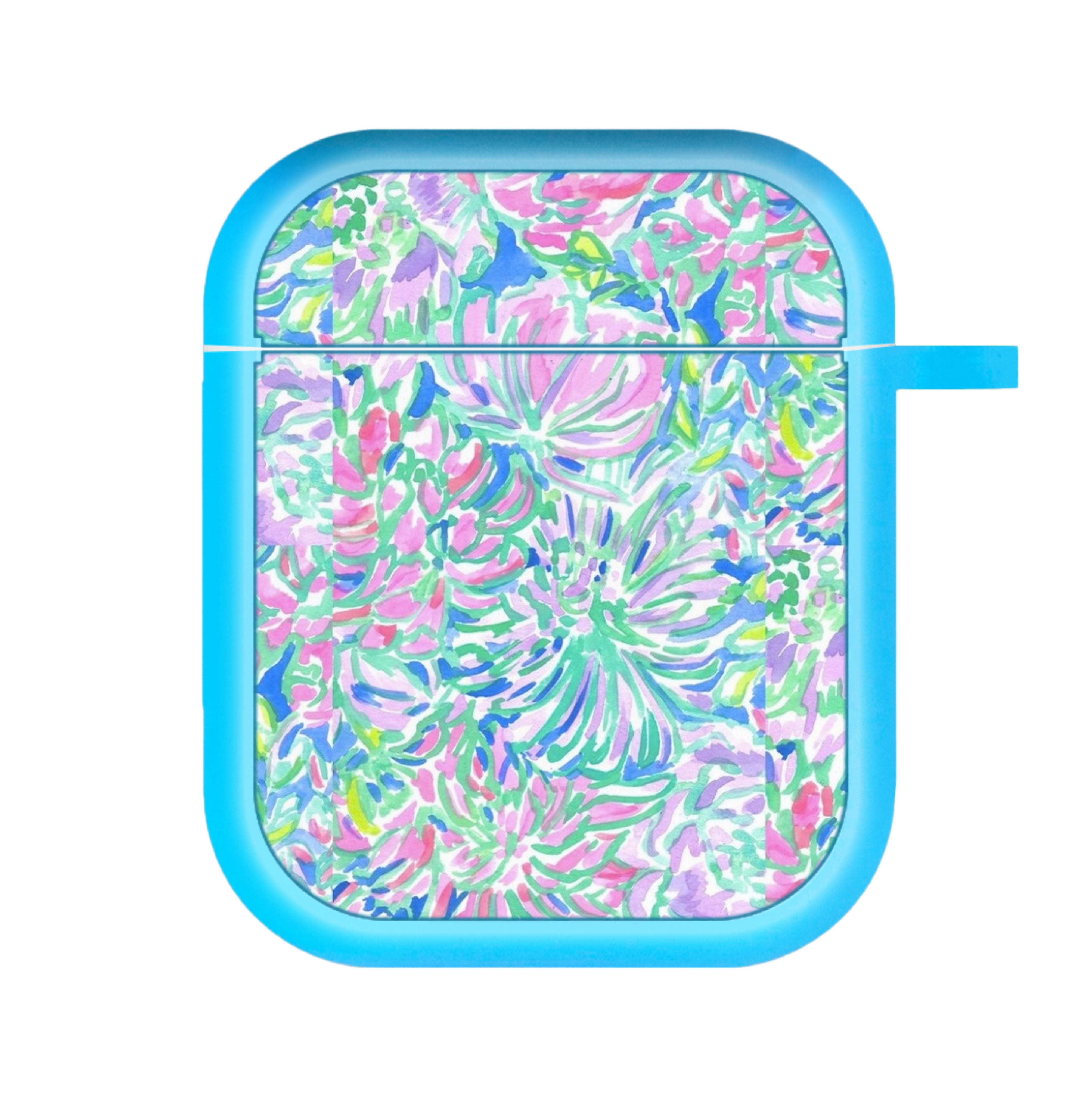 Colourful Floral Painting AirPods Case