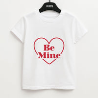 Be Mine Stripey Kids T-Shirt