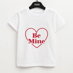 Be Mine Stripey Kids Unisex T-Shirt