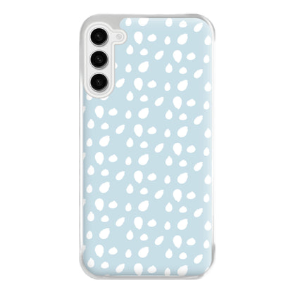 Pastel Blue Dots Phone Case