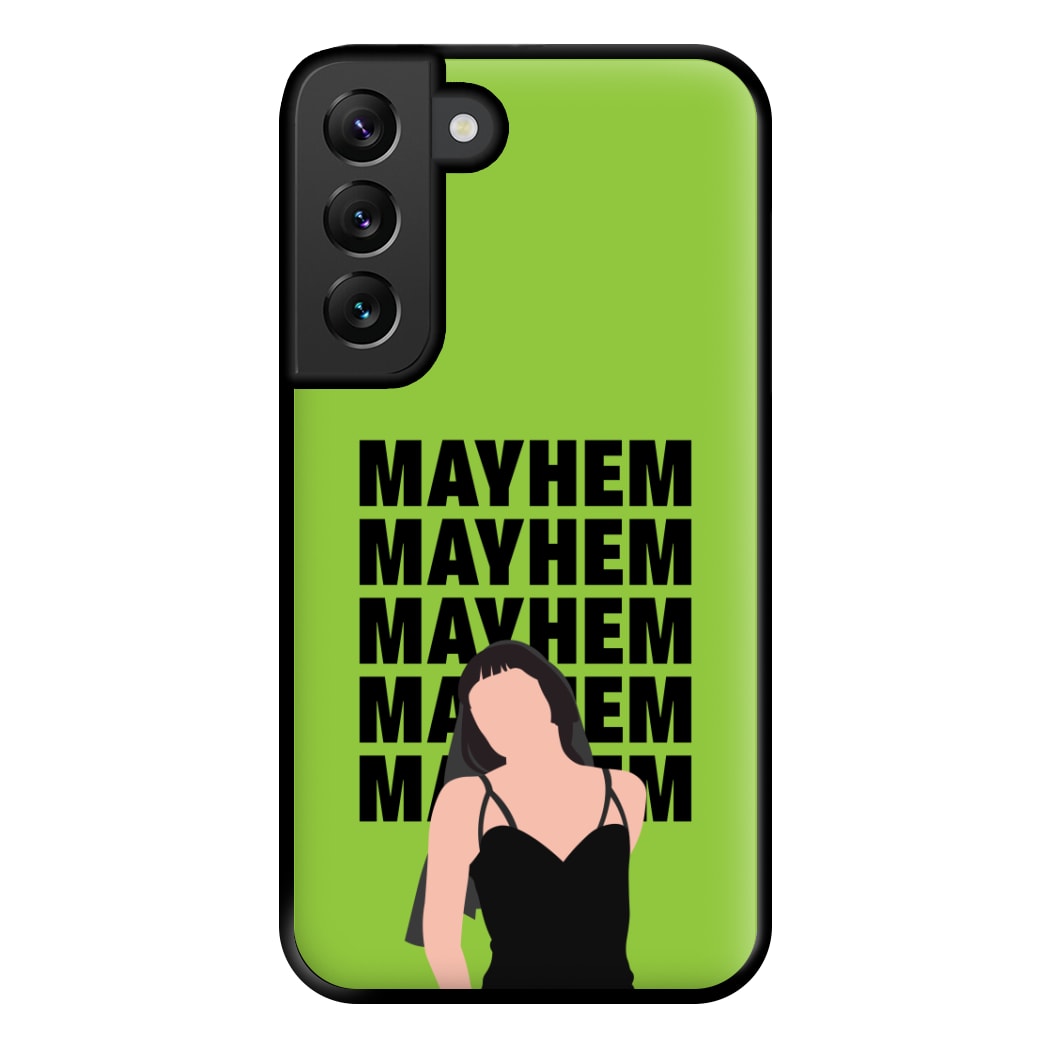 Neon Green Mayhem Galaxy S22 Case