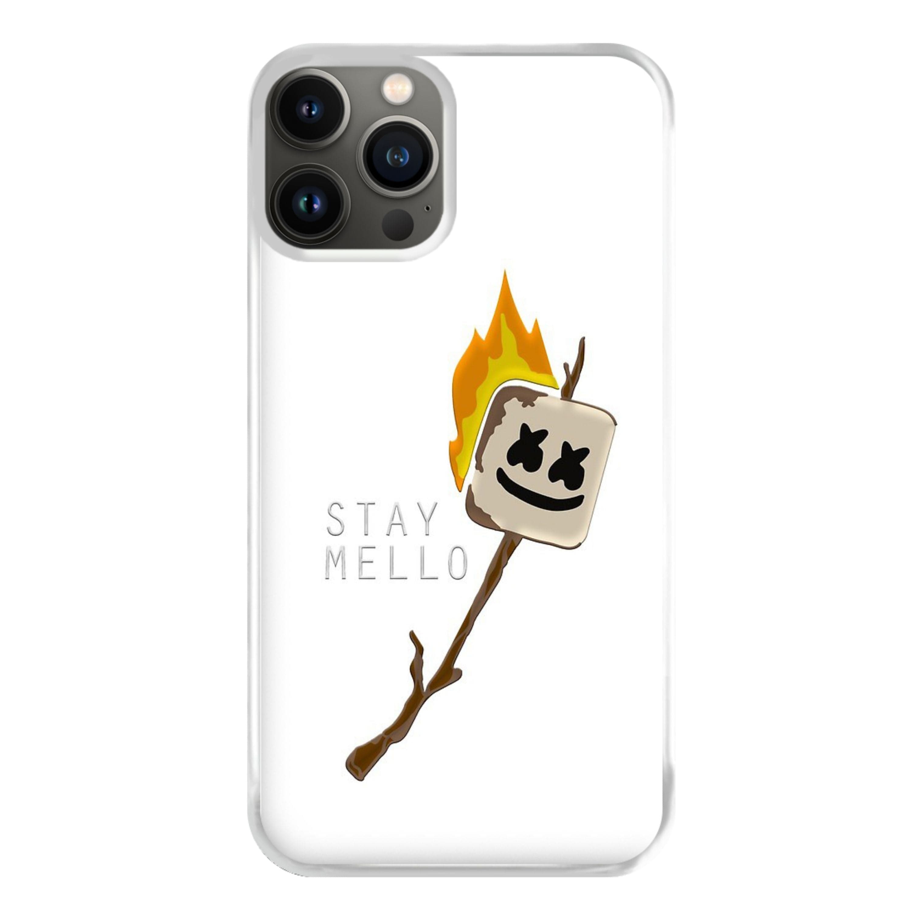 Stay Mello White Helmet DJw - White Helmet DJ Phone Case