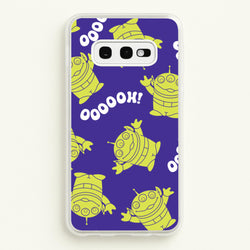 Toy Aliens Silhouette Pattern Galaxy S10e Case