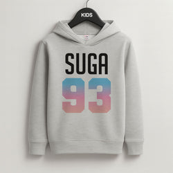 Suga 93 Grey Kids Hoodie