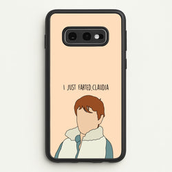I Just Farted, Claudia Galaxy S10e Case