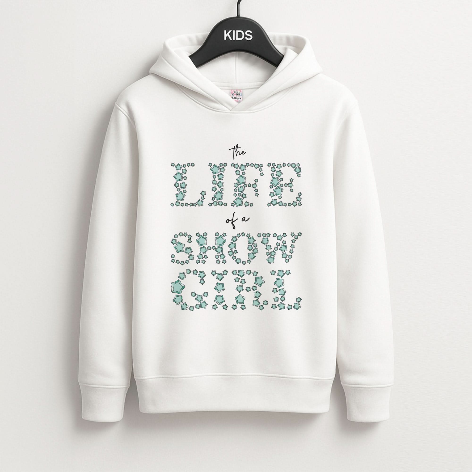 TLOAS Bedazzled Writing Kids Hoodie