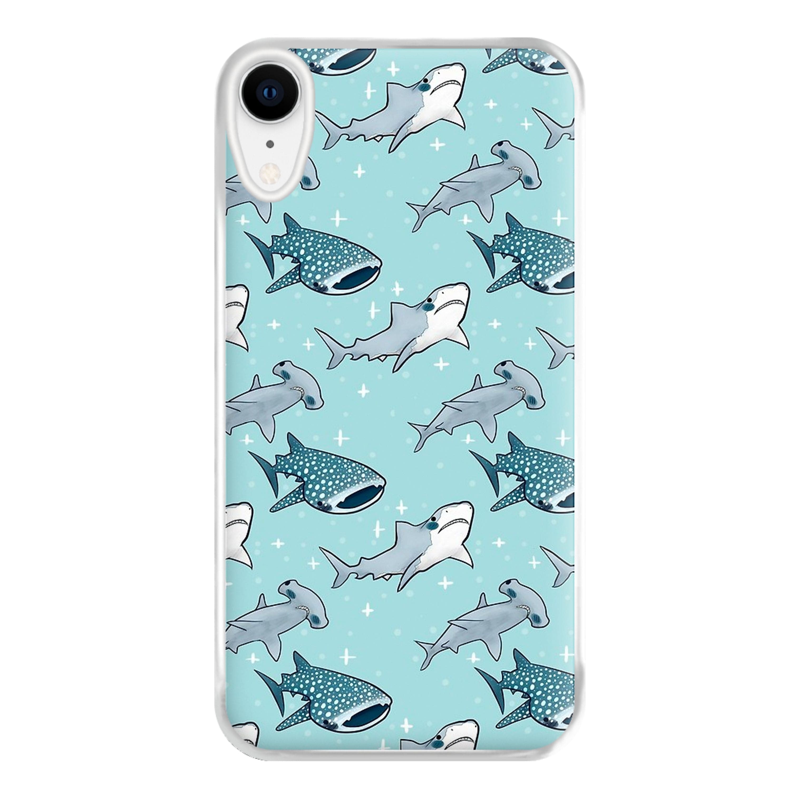 Shark Pattern Phone Case