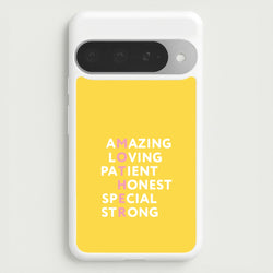 Mother Anagram Google Pixel 10 Pro XL Case
