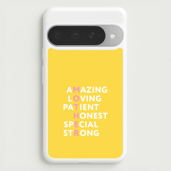 Mother Anagram Google Pixel 10 Pro XL Case