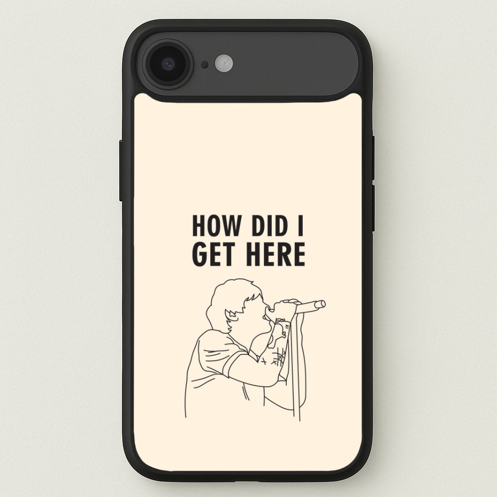 How Did I Get Here Outline iPhone 17 Air Case
