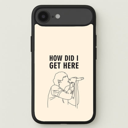 How Did I Get Here Outline iPhone 17 Air Case