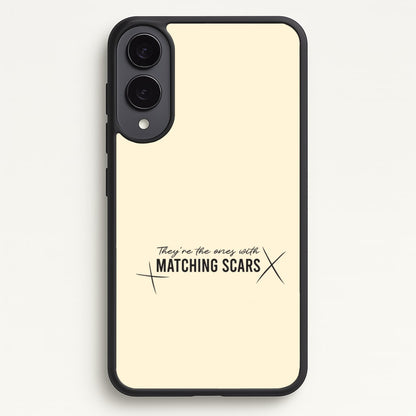 Matching Scars Galaxy S25 Edge Case