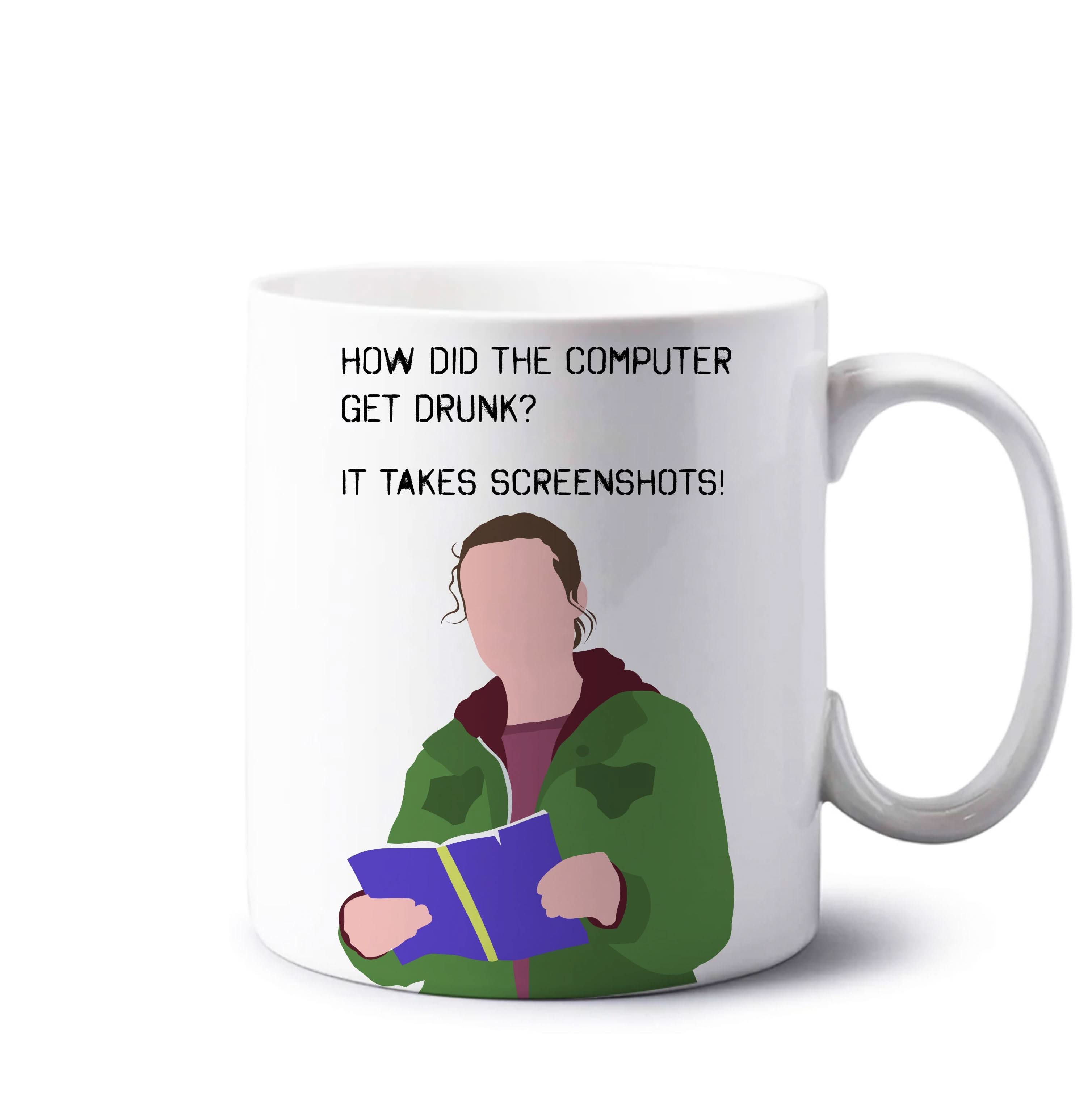 How Did The Computer Get Drunk? Mug