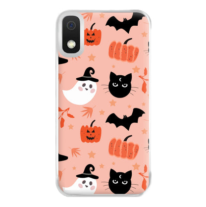 Pretty Pink Halloween Pattern Phone Case