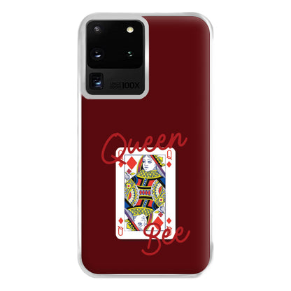 Queen Bee Playing Card Galaxy S20 Ultra Case
