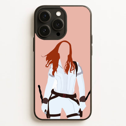 Black Widow Phone Case for iPhone, Samsung Galaxy and Google Pixel