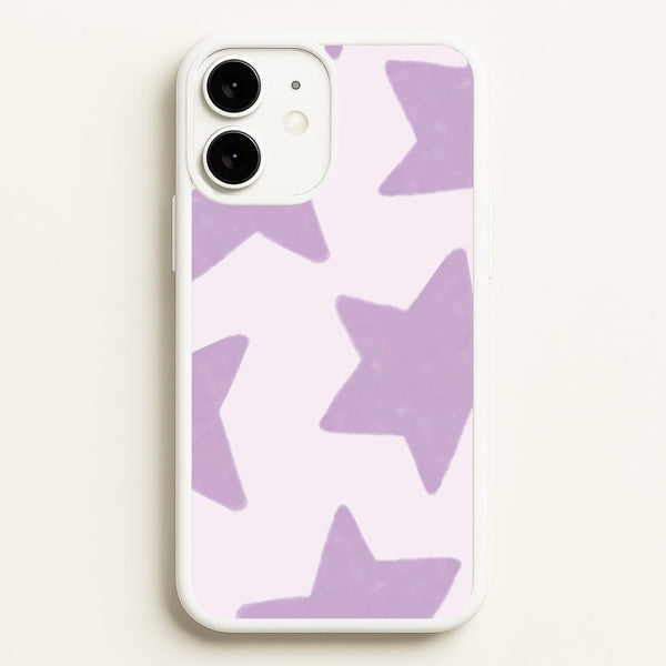 Lilac Stars iPhone 11 Case
