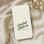 Official Cricket Club Flip / Wallet Phone Case 5