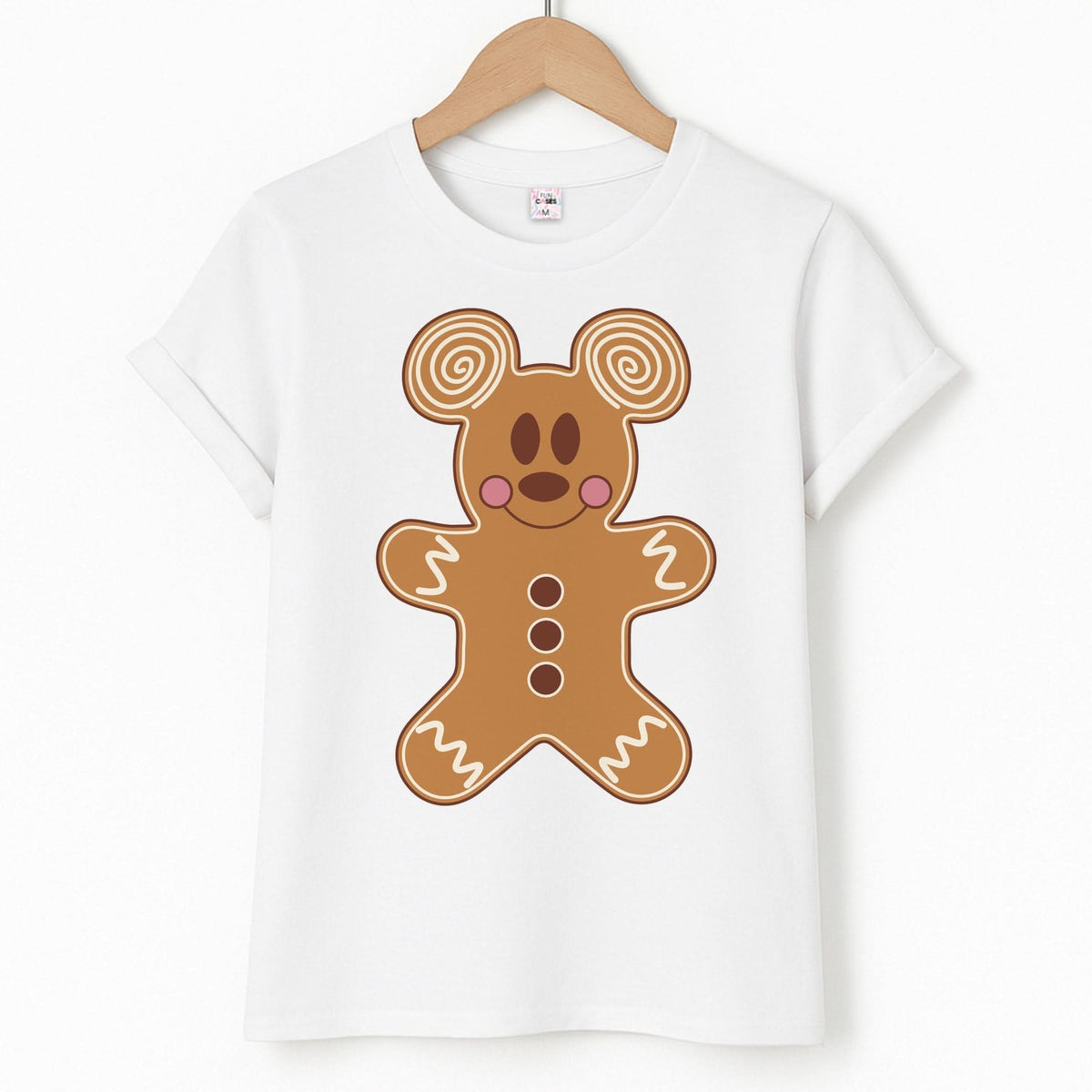 Cartoon Mouse Gingerbread T-Shirt