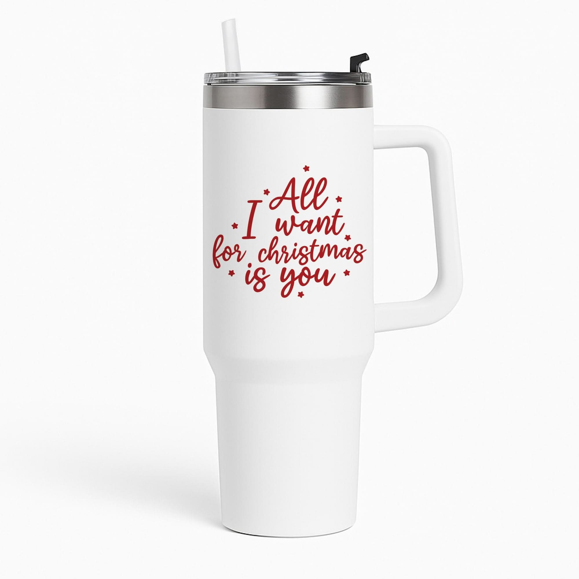 All I Want For Christmas Is You Stars Tumbler