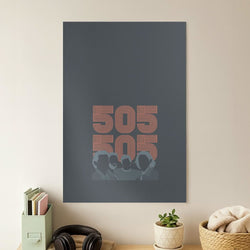505 Band Members Dark Poster