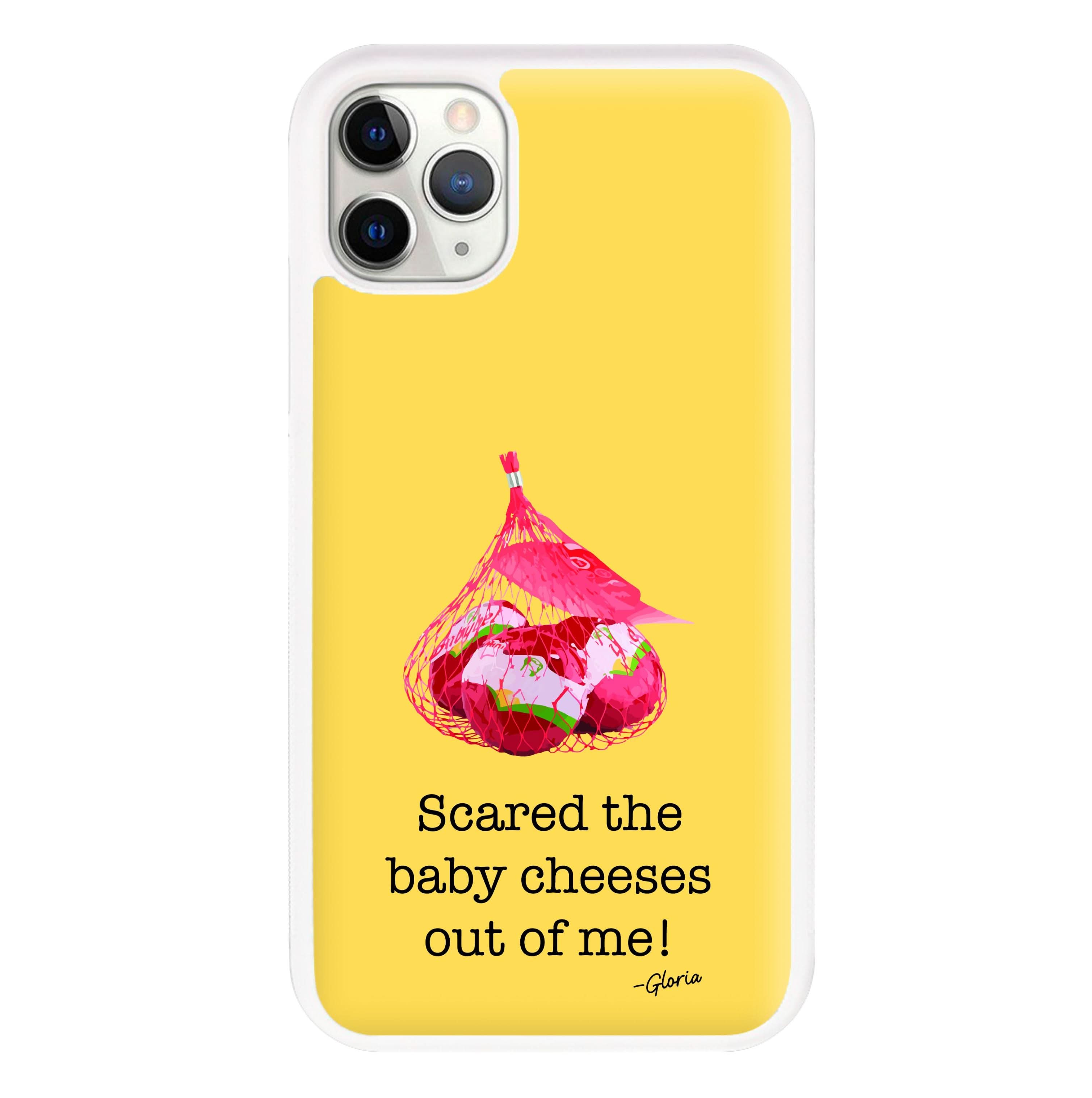 Scared The Baby Cheeses Out Of Me Phone Case
