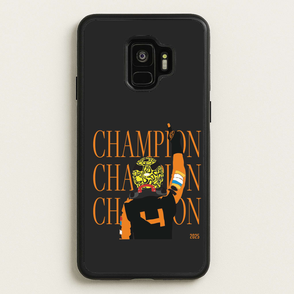 Lando Champion 2025 Galaxy S9 Case