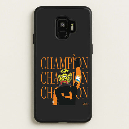 Lando Champion 2025 Galaxy S9 Case