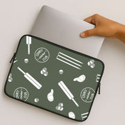 Cricket Props Pattern Laptop Sleeve 2