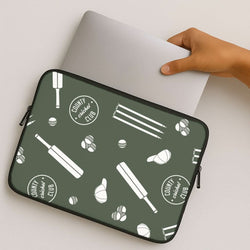 Cricket Props Pattern MacBook Cover