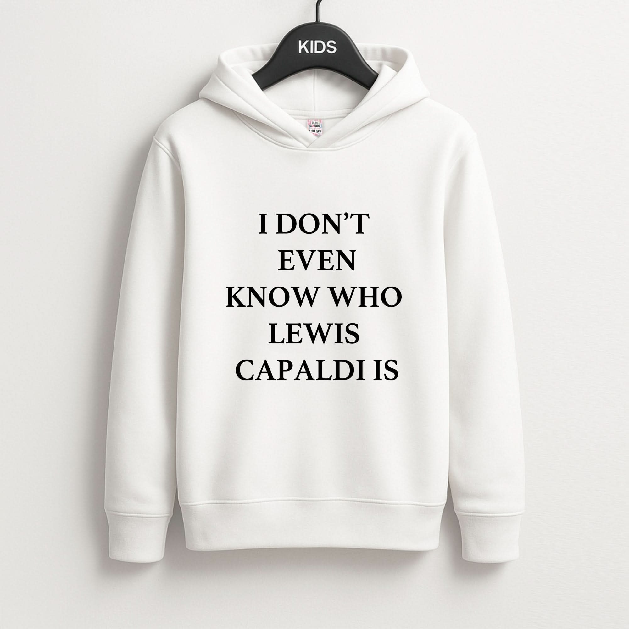 I Don't Even Know Kids Hoodie