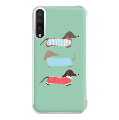 Sausage Dogs in Jumpers Phone Case