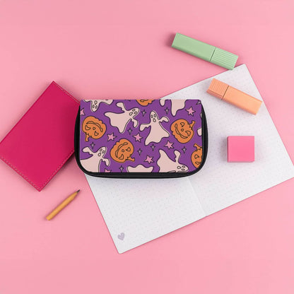 Abstract Halloween Pattern Pencil Case