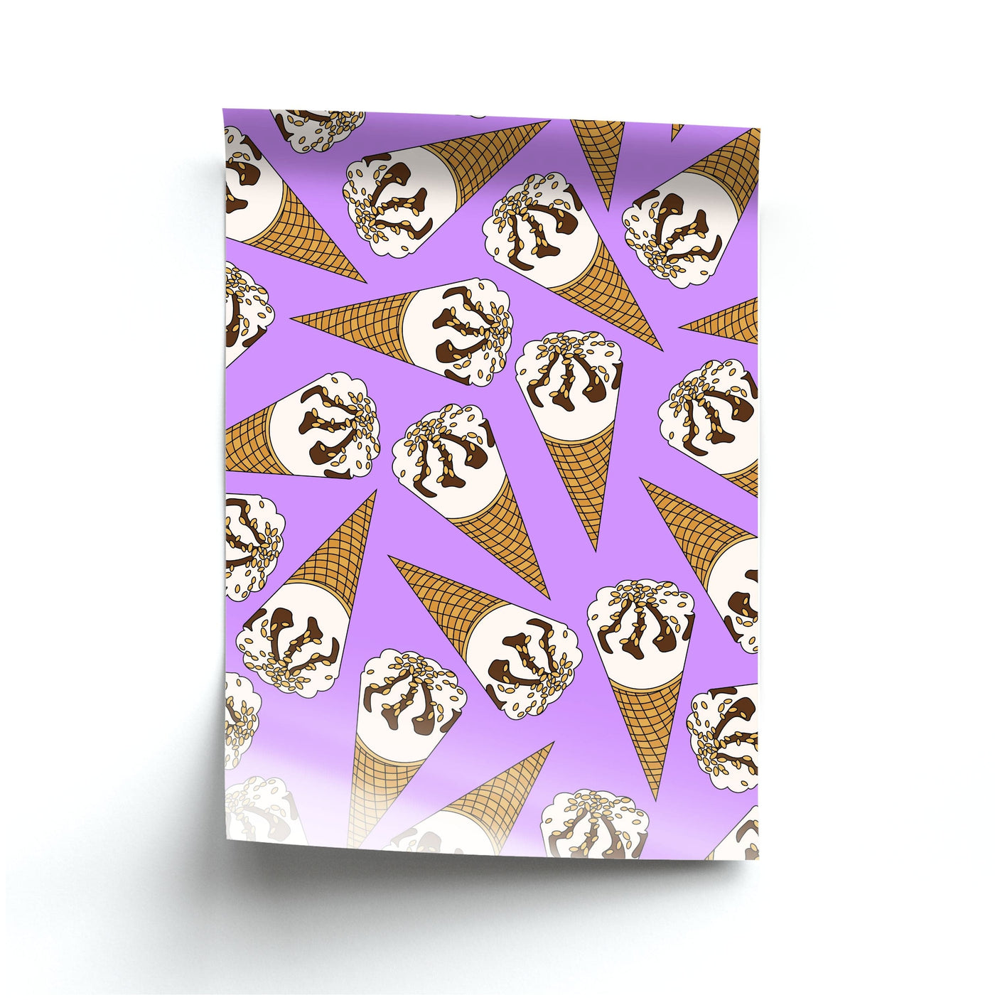 Netto - Ice Cream Patterns Poster