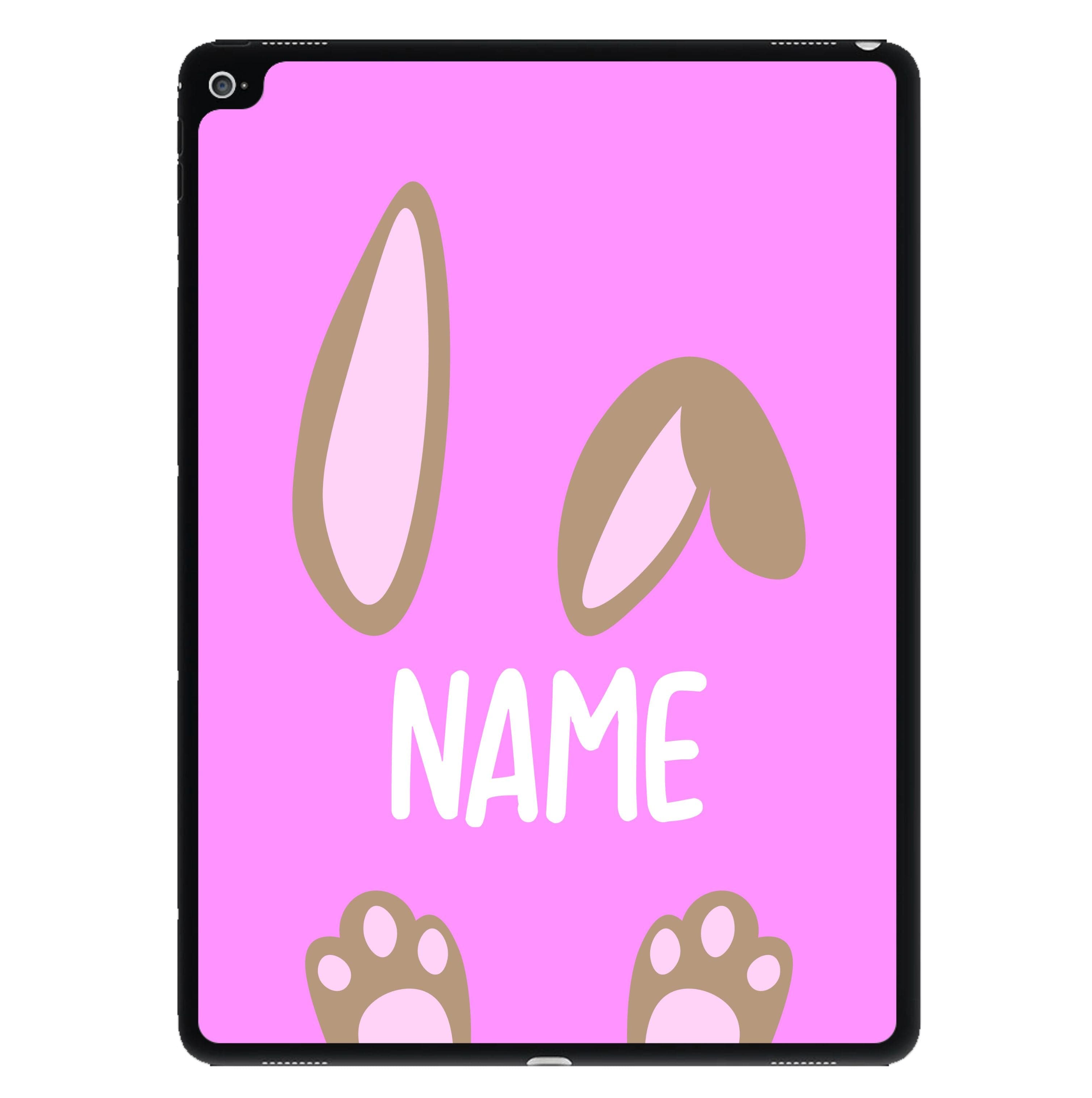 Brown Bunny Personalised iPad Case