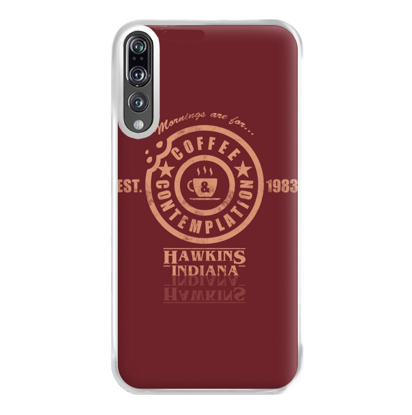 Coffee Contemplation - Stranger Things Phone Case