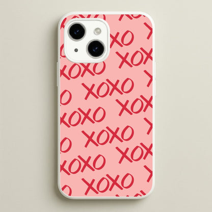 XOXO Pattern iPhone 15 Case