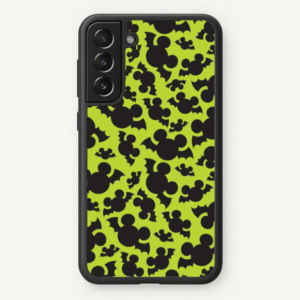 Mouse Bats Pattern Galaxy S21FE Case