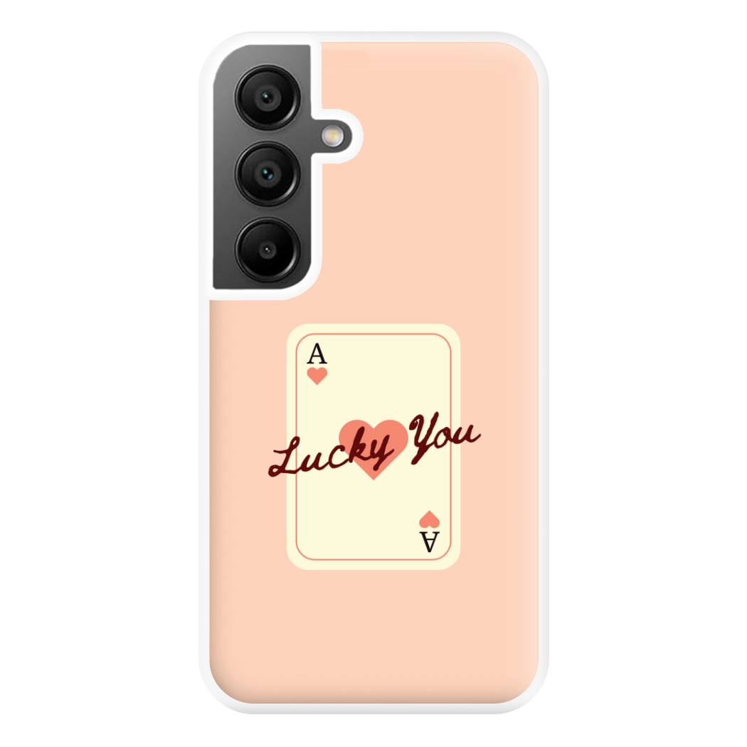 Lucky You Card Galaxy A35 Case