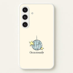 Ocasionally Discoball Galaxy S24 Case