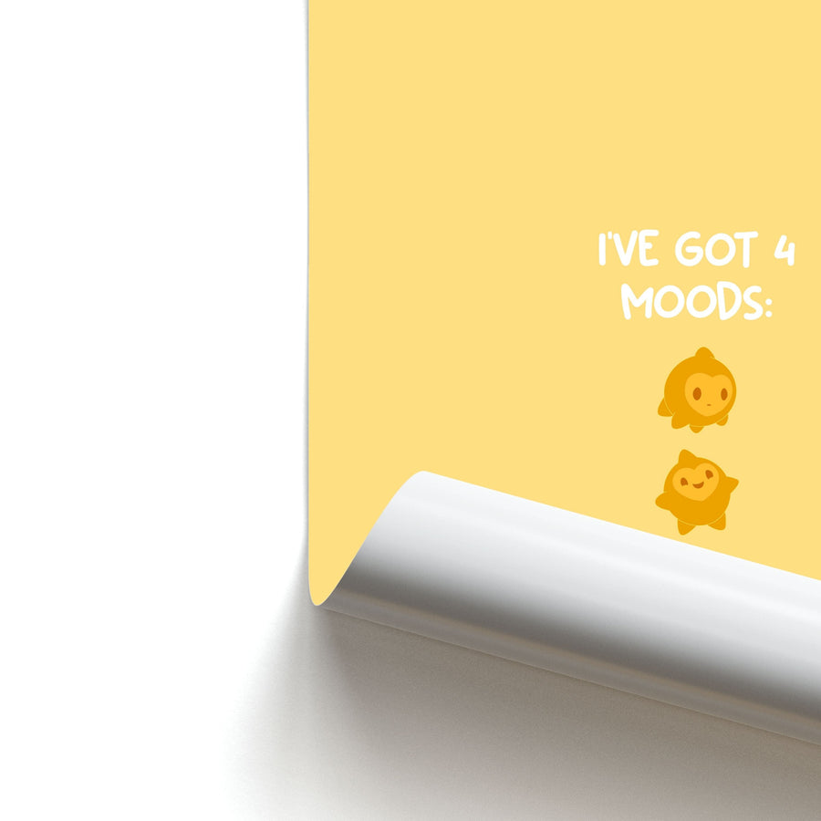 4 Moods - Wish Poster