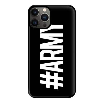 Hashtag Army - K Pop Phone Case