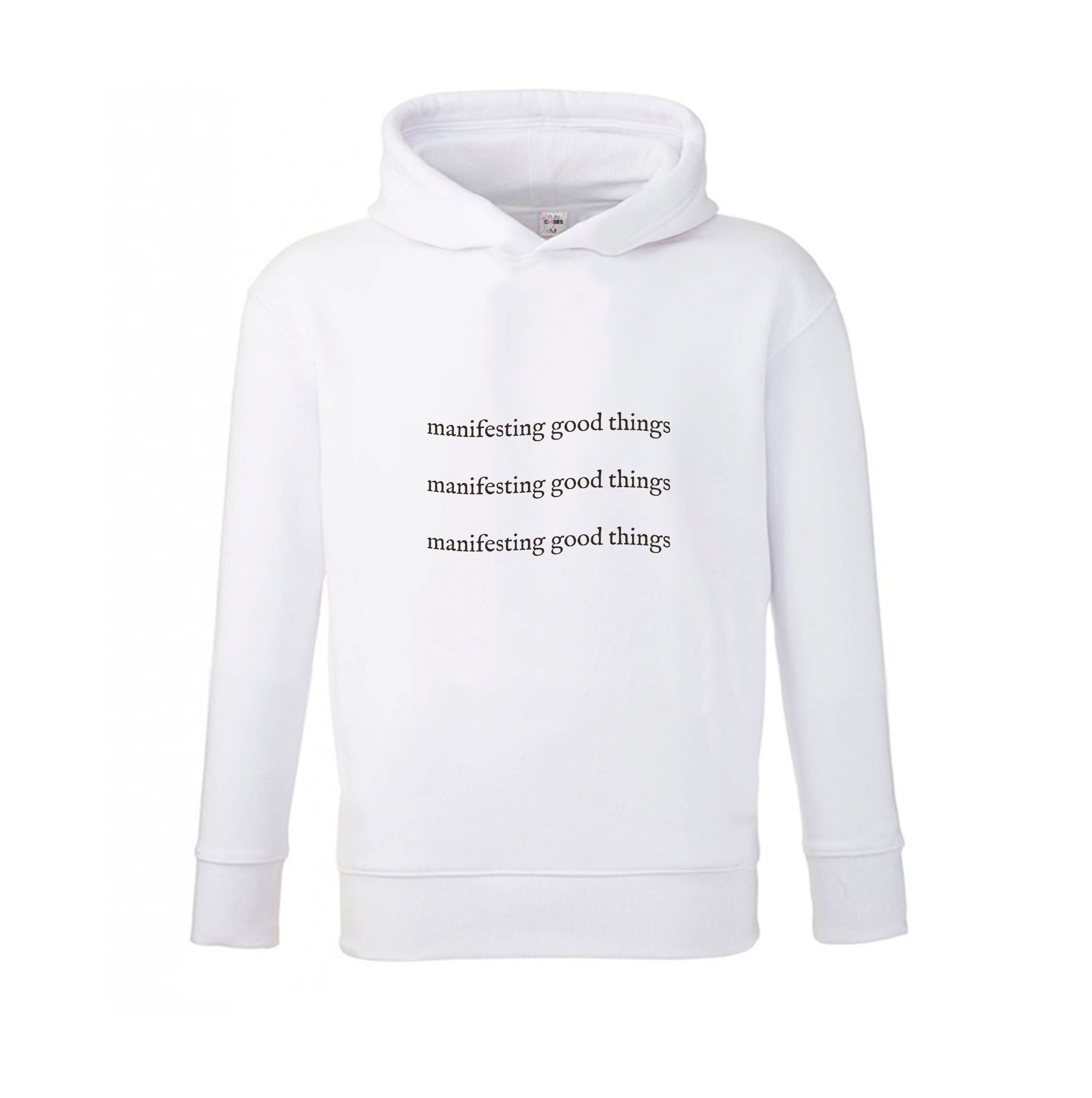 Manifesting Good Things Kids Hoodie