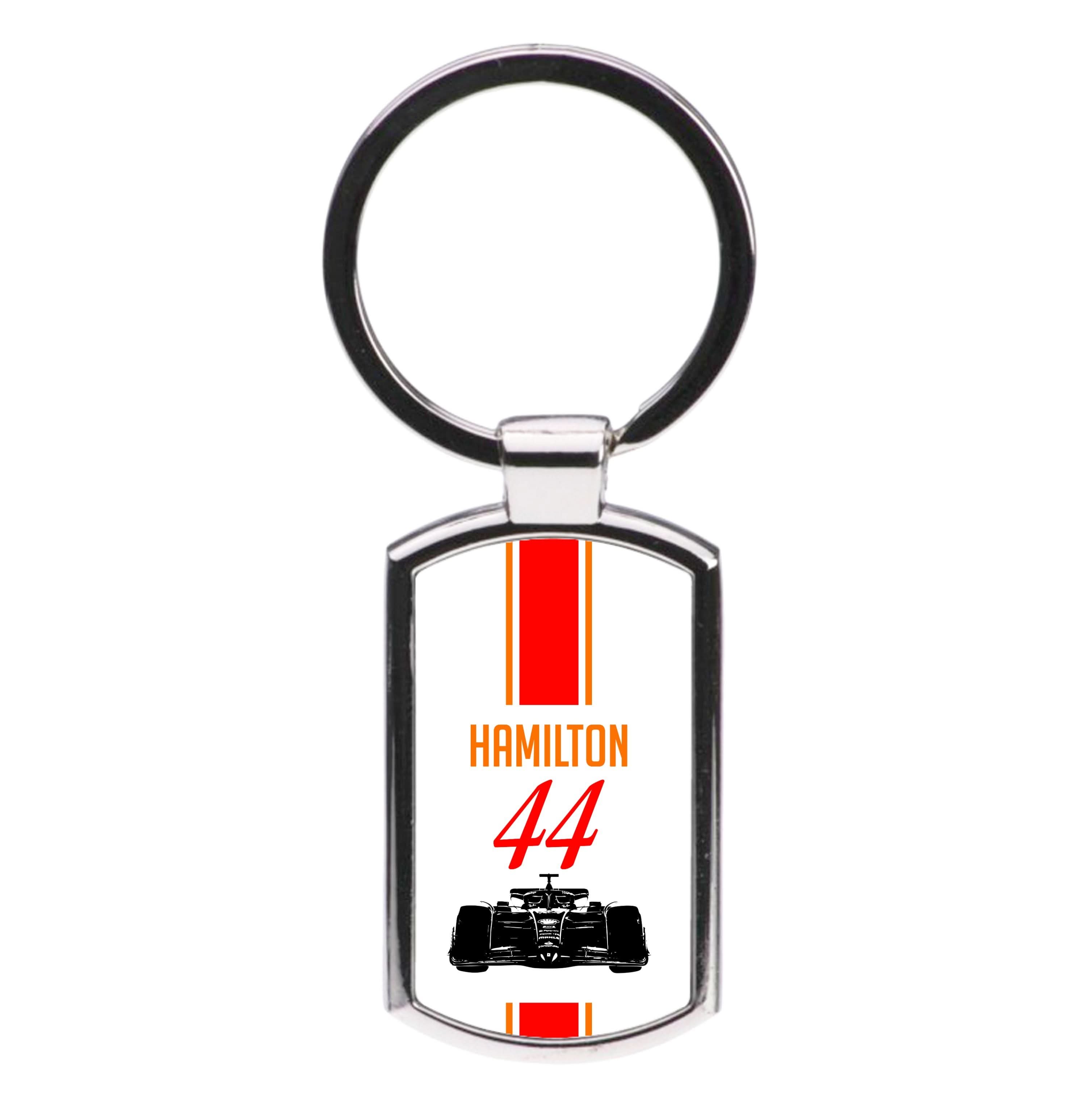F1 Car Hamilton Luxury Keyring