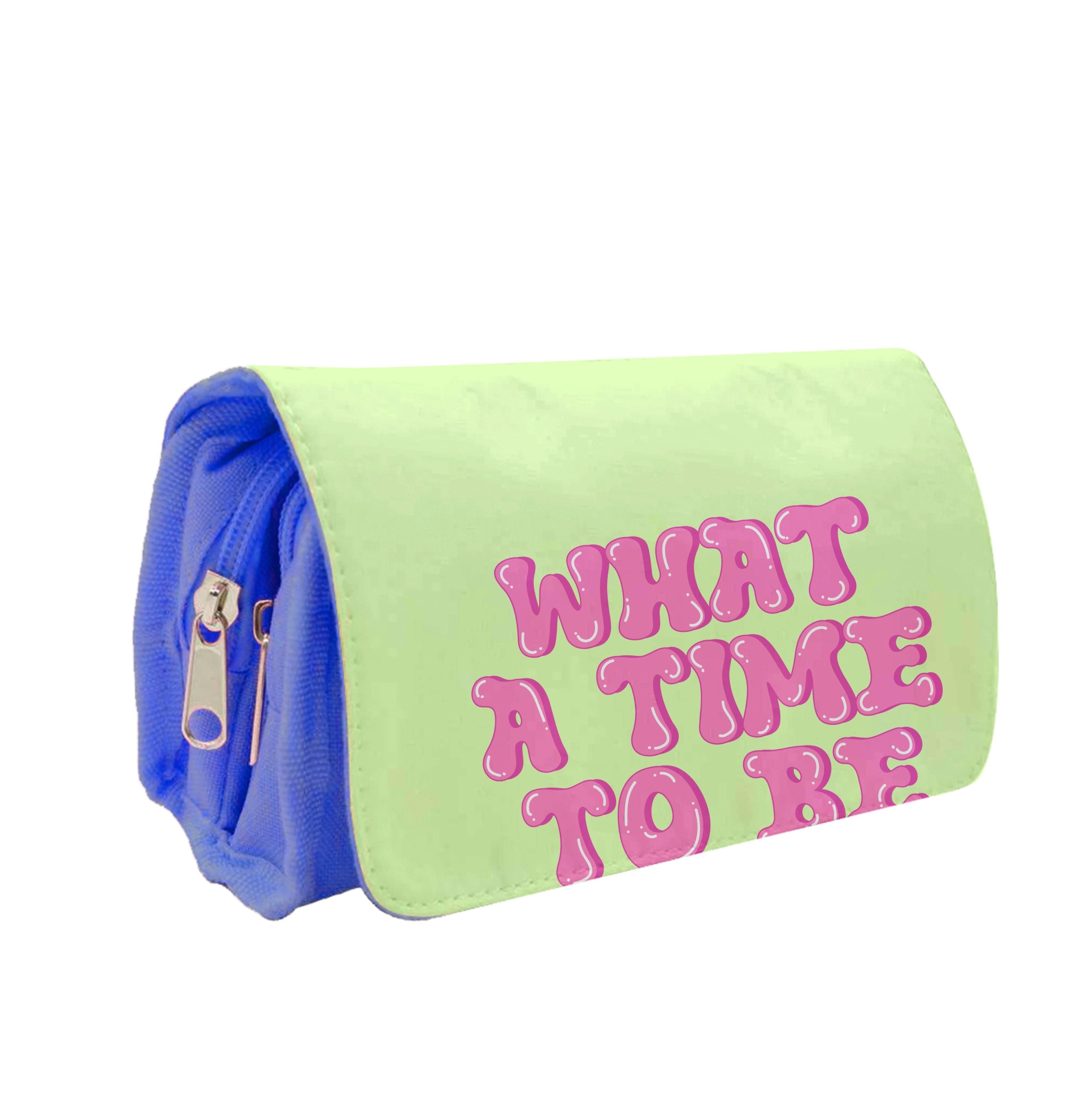 What A Time To Be A Vibe - Aesthetic Quote Pencil Case