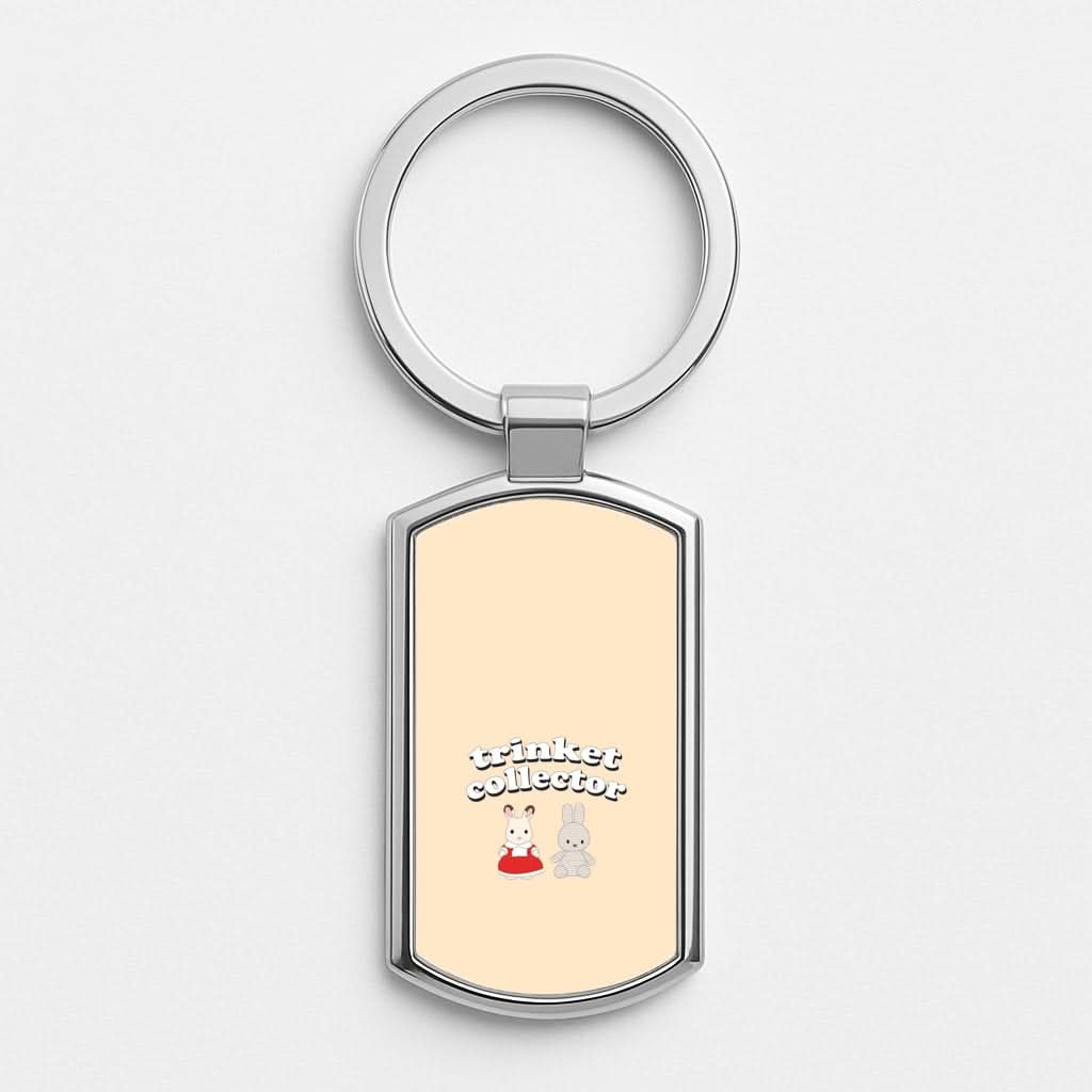 Trinket Collector Biege Luxury Keyring
